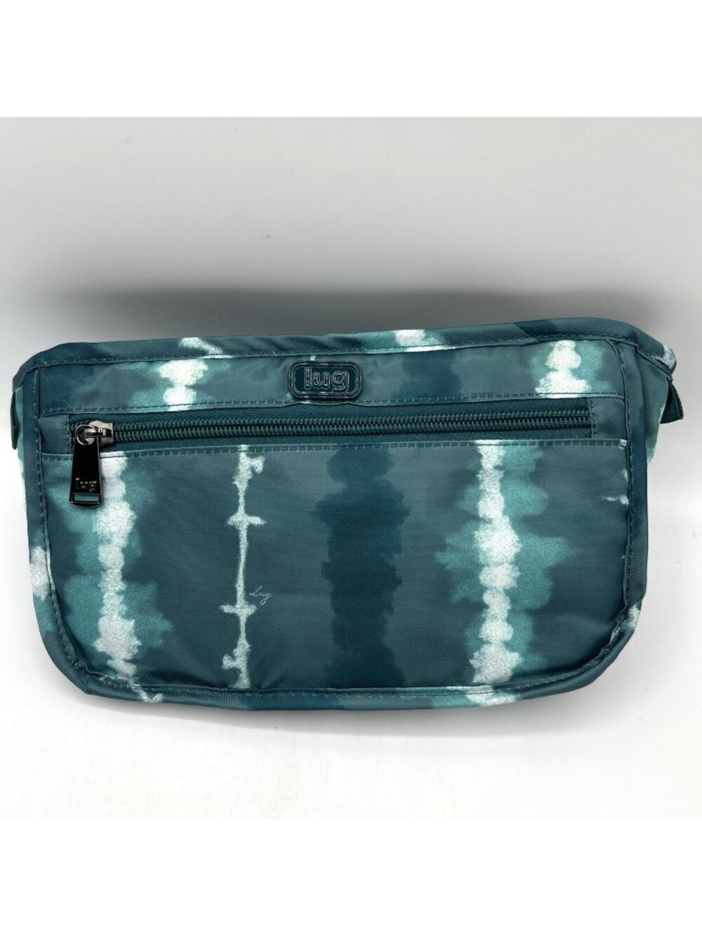 Lug Parasail Cosmetic Case Shibori Teal Travel Bag